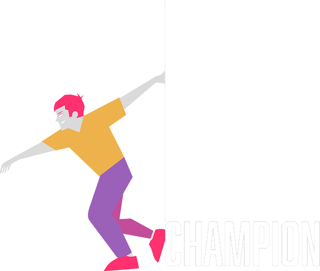 Free champion victory man vector