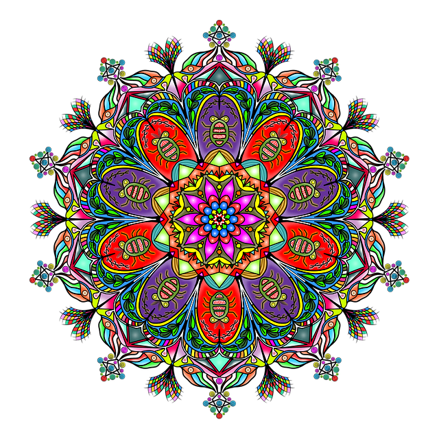 Mandala Bitmap Mandala Geometric Pattern - Free vector graphic on Pixabay
