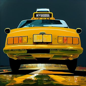 Free Car Taxi illustration and picture