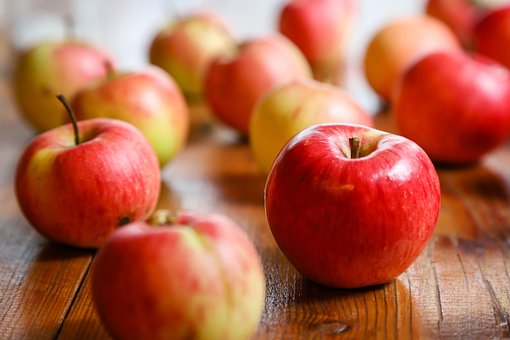 Harvest, Fruit, Apple, Ripe, Red