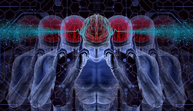 Free humanoid android robot illustration