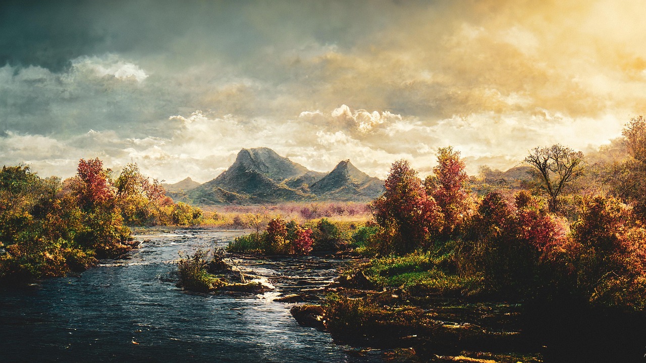 Mountains - free online jigsaw puzzle photo