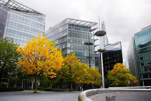 Otoño, Ciudad, Londres, Inglaterra