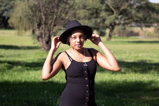 Free Black Woman Outdoors photo and picture