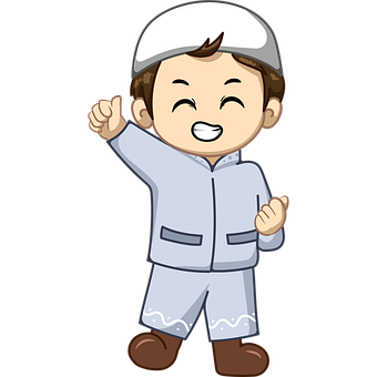 Free Muslim Child illustration and picture