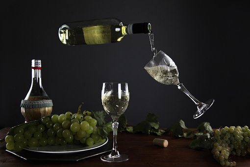 Hvitvin, Glass, Helle, Vin, Alkohol