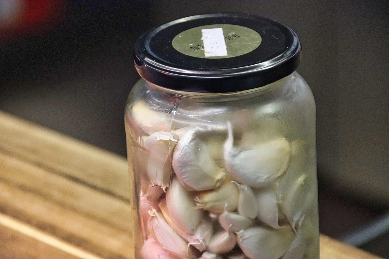 Garlic Jar Storage Free photo on Pixabay Pixabay