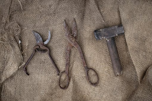 Herramienta, Martillo, Tijeras, Podadora