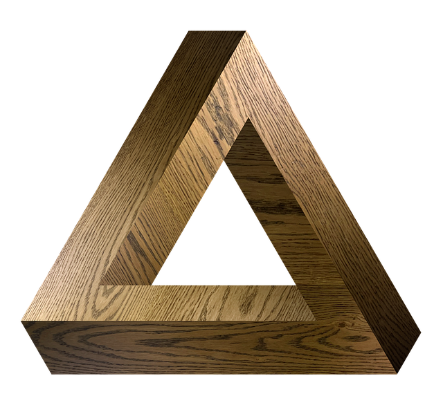 Download Penrose Triangle, Penrose Tribar, Impossible Tribar. Royalty