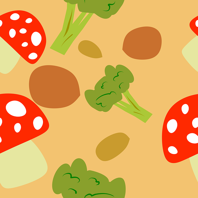 Free background vegetables wallpaper illustration