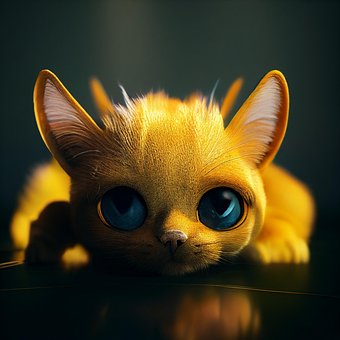 Free Yellow Cat Cat photo and picture