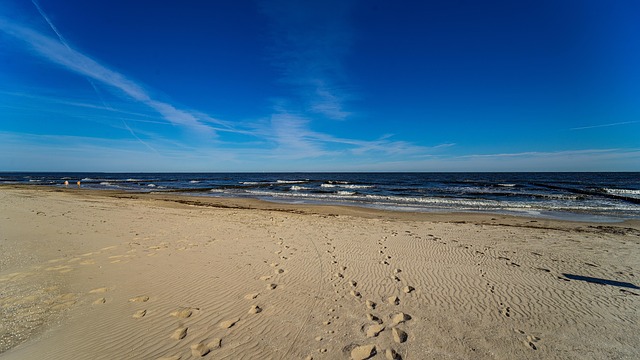 Mar, Oceano, Ondas, Alemanha, Praia