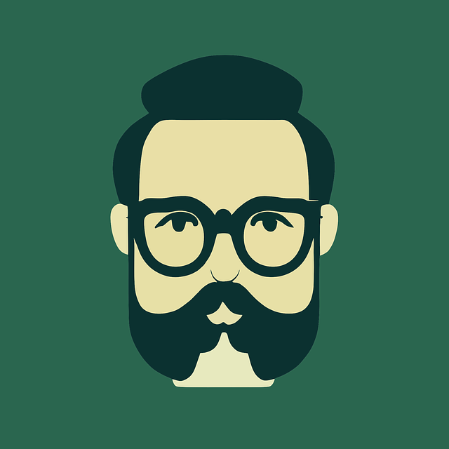 Free Man Beard vector and picture