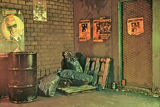 Free Comic Backyard photo and picture