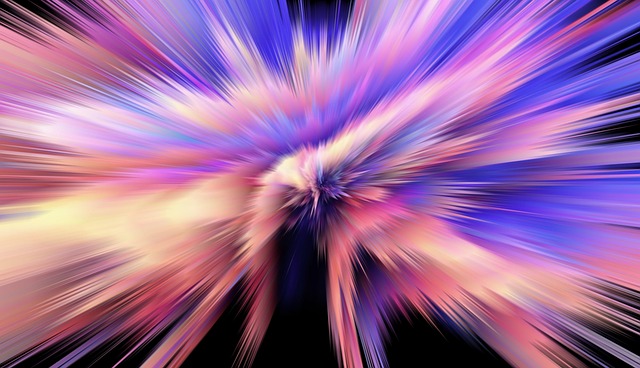 Free explosion abstract background illustration