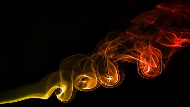 Fumar, Incienso, Resumen, Textura, Vapor