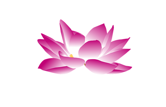 Free lotus flower petals illustration