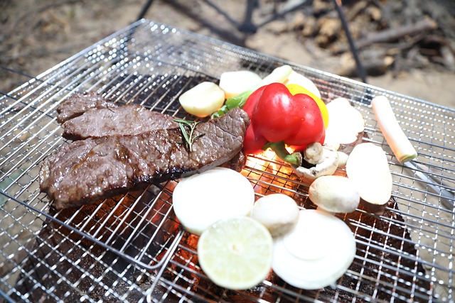 Free Camping Meat photo and picture