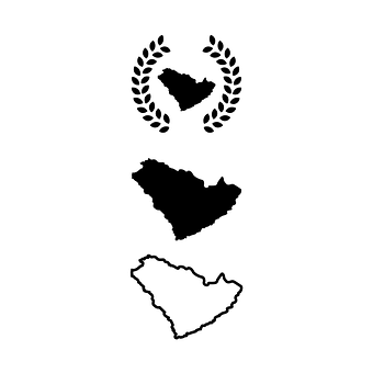 Arabia Saudită, Hartă