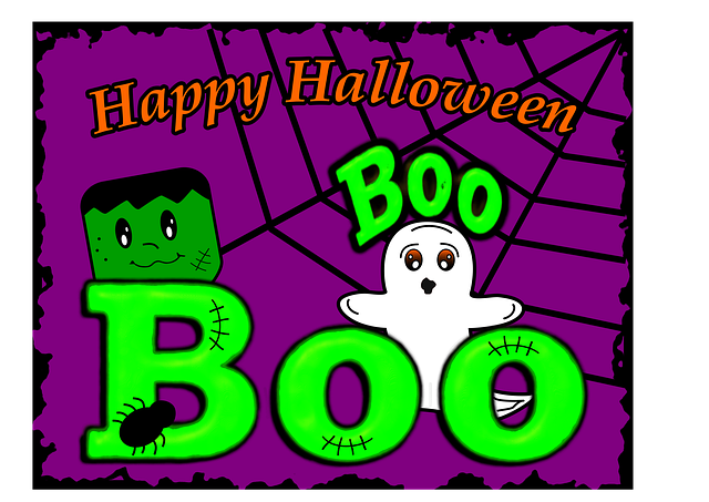 Halloween, Geest, Spin, Spinnenweb