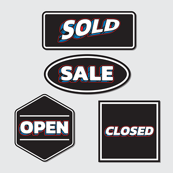 Free Shop Board vector and picture