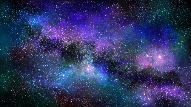 Free starry sky night sky astronomy illustration