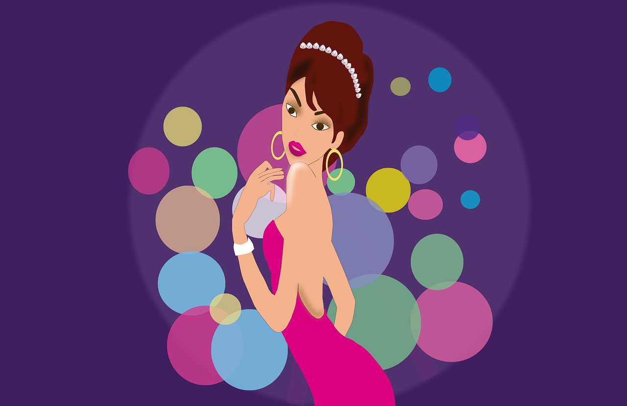 Download free HD stock image of Woman Model Free woman model party vector