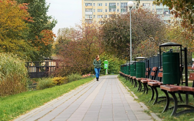 Free Woman Benches photo and picture