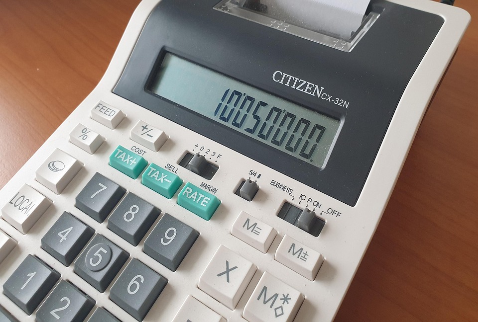 Desk Calculator Office Work Home Free photo on Pixabay