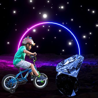 Free Neon Boy photo and picture