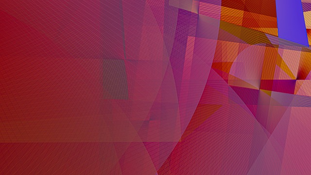 Free abstract geometric background illustration