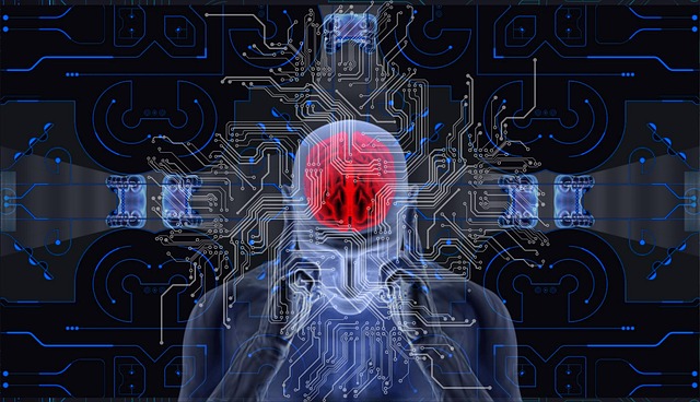 Download free HD stock image of Data Robot Free data robot brain illustration