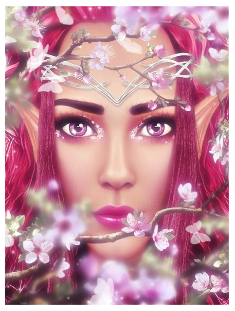 Free fairy fantasy beauty illustration