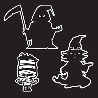 Free Witch Mummy vector and picture
