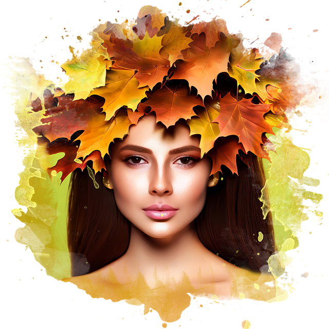 Mujer Joven, Otoño, Naturaleza, Hojas