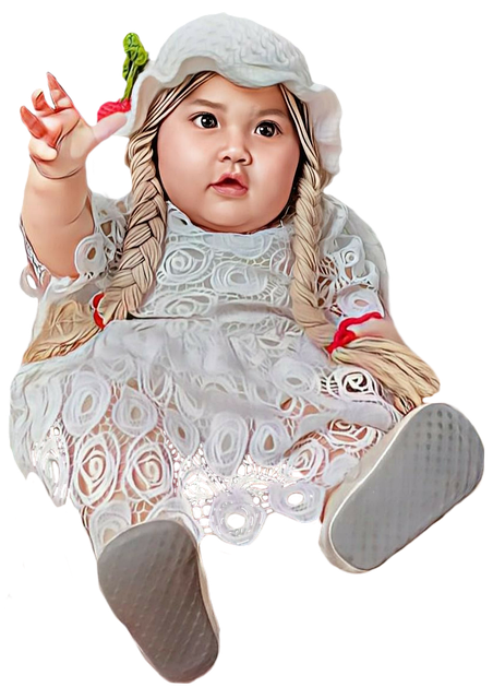 Free Doll Baby illustration and picture