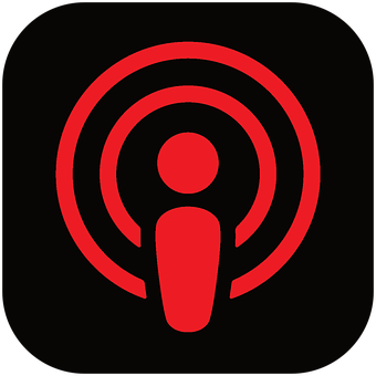 Pódcast, Aplicación, Icono