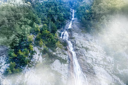 Free Waterfall Fog photo and picture