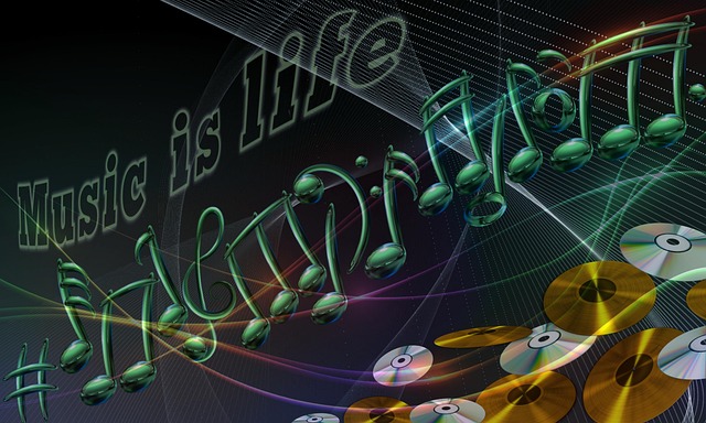 Free music vinyl audio illustration