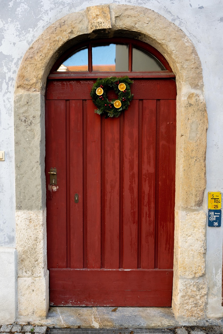 Porte Rouge Porte Rouge Couronne - Photo gratuite sur Pixabay - Pixabay
