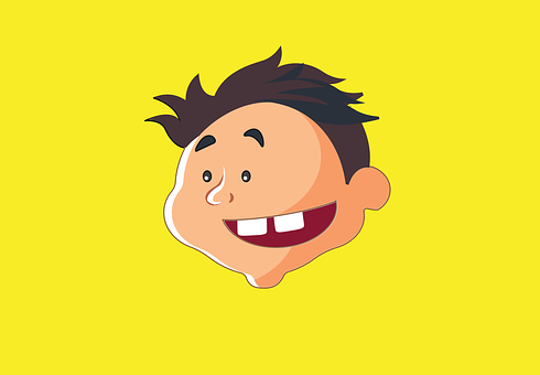 Free Boy Happy vector and picture