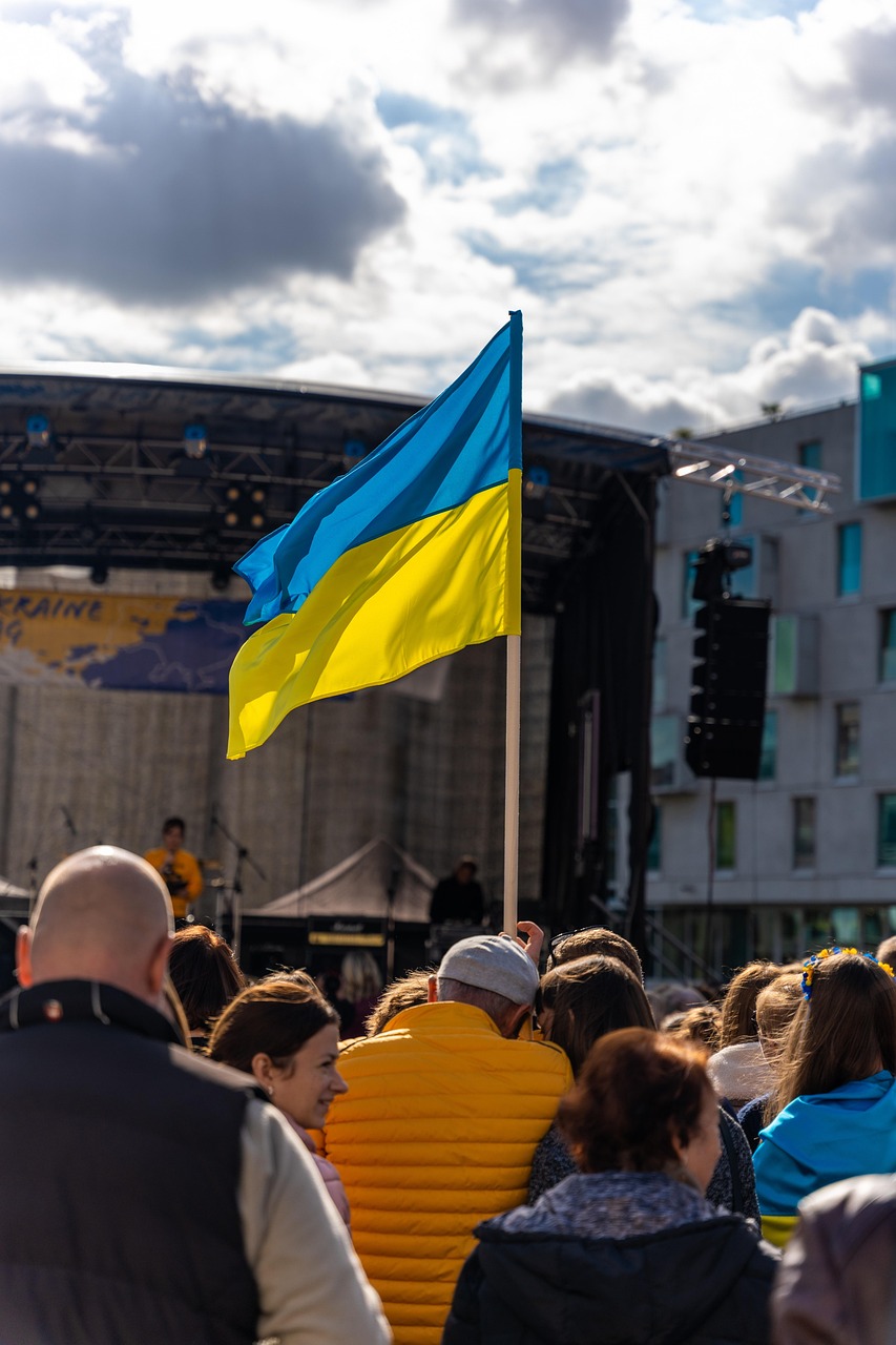 Germany Ukraine Flag Crowd Free photo on Pixabay Pixabay