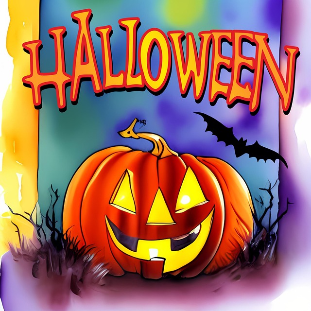 Free halloween pumpkin jack-o-lantern illustration
