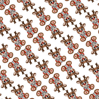 Rensdyr, Baggrund, Jul, Fawn, Rudolph