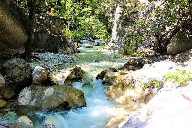 Free Waterfall Rocks photo and picture
