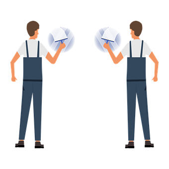 Free Worker Cleaning illustration and picture