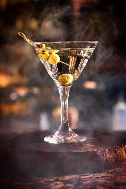 Martini, Drankje, Alcohol, Olijven, Bar