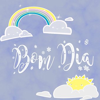 Buna Dimineata, Soare, Curcubeu, Nori