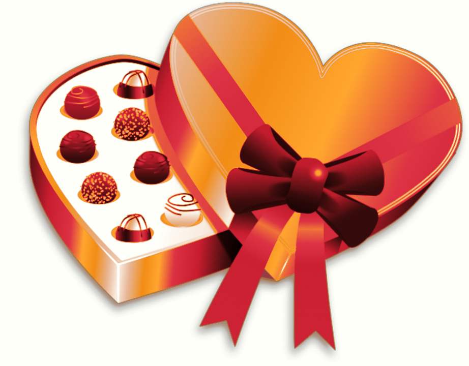Download Chocolates, Heart Shaped Box, Sweets. Royalty-Free Stock