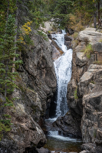 Wasserfall, Fluss, Wald, Bachlauf, Berg